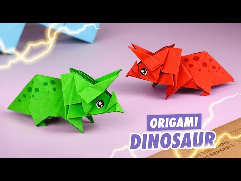 ОРИГАМИ ЛИСА ИЗ БУМАГИ DIY ORIGAMI PAPER FOX