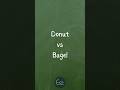 Donut Vs Bagel What S The Difference By English Explained Donut Bagel Difference Bakery