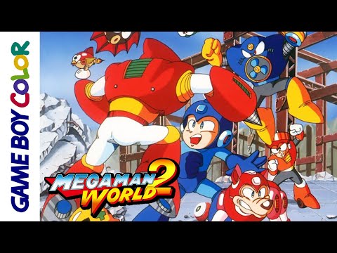 [Longplay] GBC - Mega Man World II GBC Edition [Hack] (4K, 60FPS)