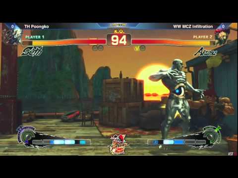 SSF4: TH Poongko vs WW MCZ Infiltration - Winners Finals - SF 25th Asia Qualifier