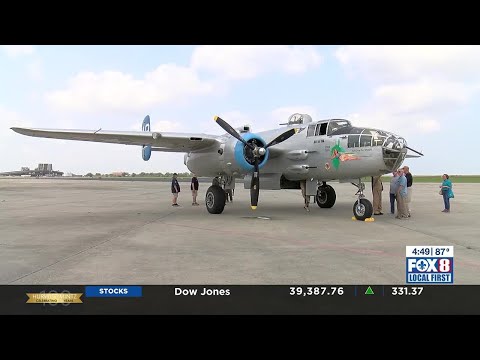 WWII vintage aircraft showcase in New Orleans with Flying Legends of Victory tour