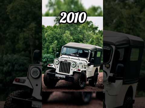 evolution of mahindra major (2004~2010) #shorts