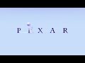 Walt Disney Pictures Pixar Animation Studios Logo 1996 Curtains In White Pitch