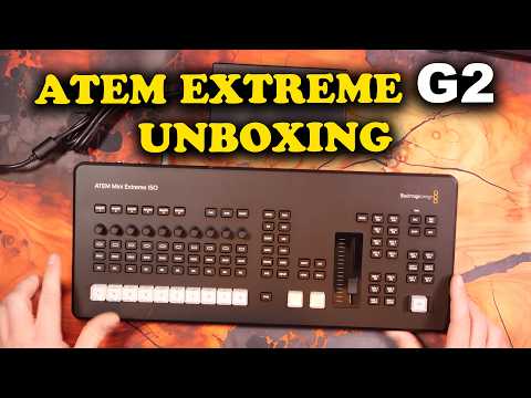 Blackmagic Atem Mini Extreme ISO G2 Unboxing 4k