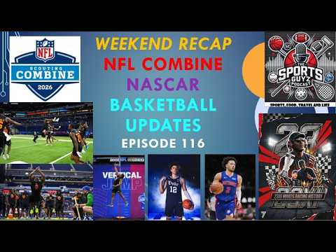 Weekend Recap: NFL Combine - NASCAR - Basketball Updates | Episode 116