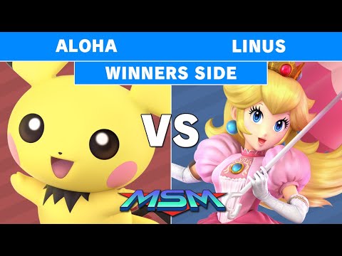 MSM 223 - USC | Aloha (Pichu) Vs Linus (Peach) Winners Pools - Smash Ultimate