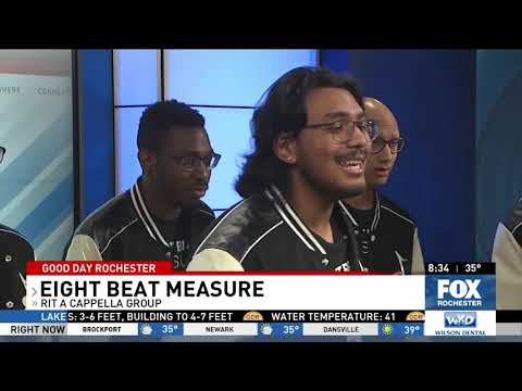 RIT's Eight Beat Measure sings on Good Day Rochester