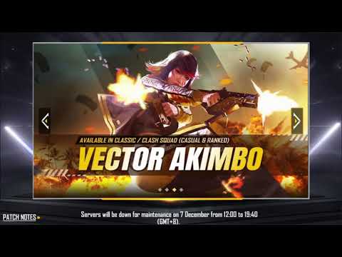 Free Fire Down For Maintenance | Confirmed New Ambassador is Cristiano Ronaldo | Vector Akimbo