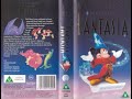 Walt Disney Fantasia 1940 Trailer VHS 1991 UK