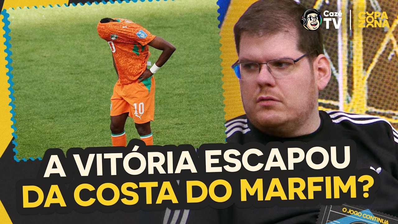 TEM QUE GIRAR A FACA! ALEMANHA VIRA NA RETA FINAL CONTRA A COSTA DO MARFIM | COPAZONA