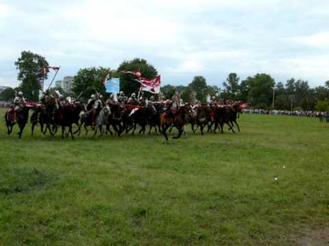 Kłuszyn 1610 - pokazowa szarża Polskiej Husarii