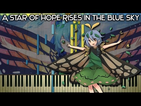 [Synthesia Tutorial] Touhou 16 ~ A Star of Hope Rises in the Blue Sky (Piano Solo)