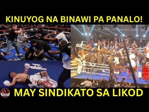 Title Fight na nauwi sa RAMBULAN, KINUYOG na, binawi pa PANALO | Pacquiao PREDIKSYON ni Bradley
