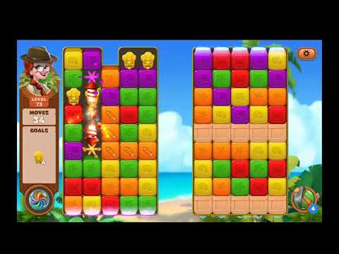 Lost Island Blast Adventure Level 73 NO BOOSTERS - A S GAMING