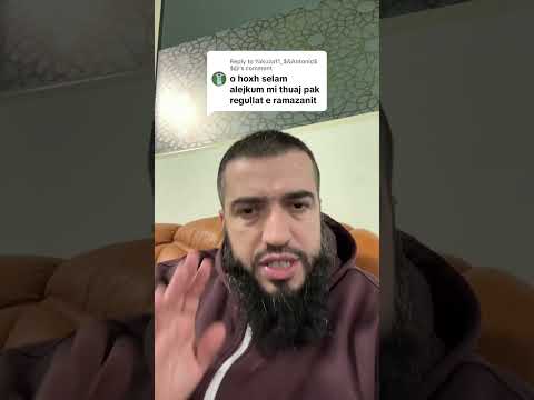 Disa rregulla të agjërimit