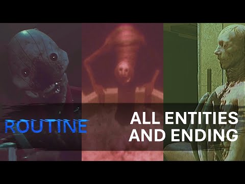ROUTINE All Enemies Entities Footages And Ending