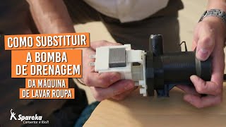 Como substituir a bomba de drenagem (eletrobomba) da sua máquina de lavar roupa?