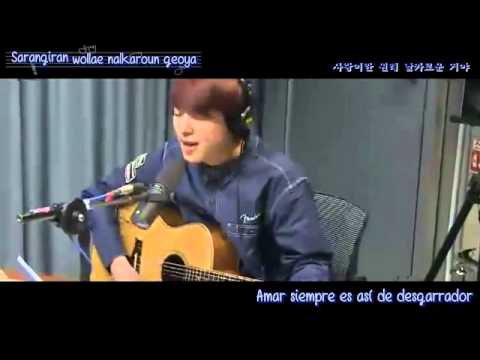 CNBLUE [YongHwa LIVE] - Love Is [Sub Español + Roman + Hangul]
