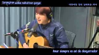 CNBLUE [YongHwa LIVE] - Love Is [Sub Español + Roman + Hangul]