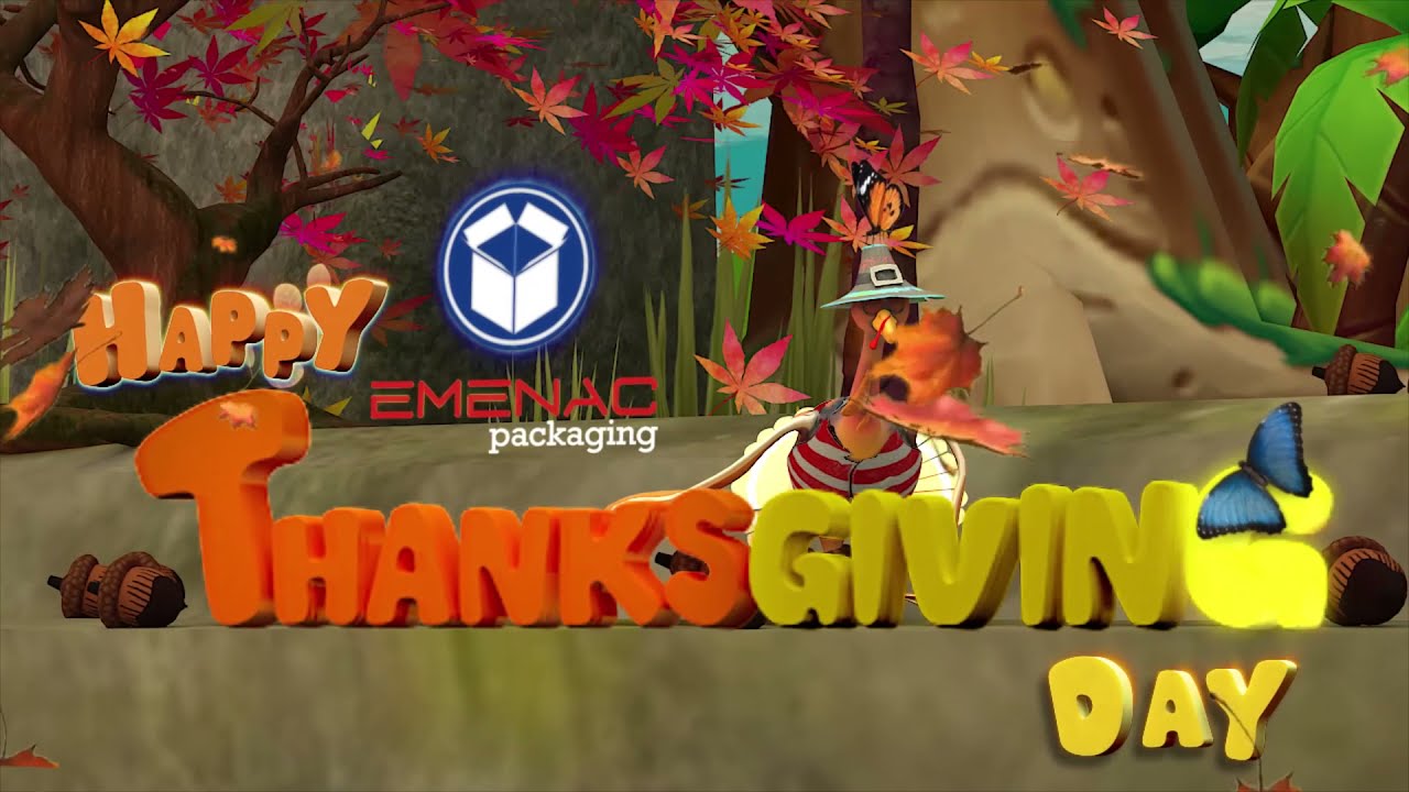 Happy Thanksgiving Day from Emenac Packaging USA