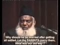 Marry early - Dr Israr Ahmed (ENGLISH subtitles)