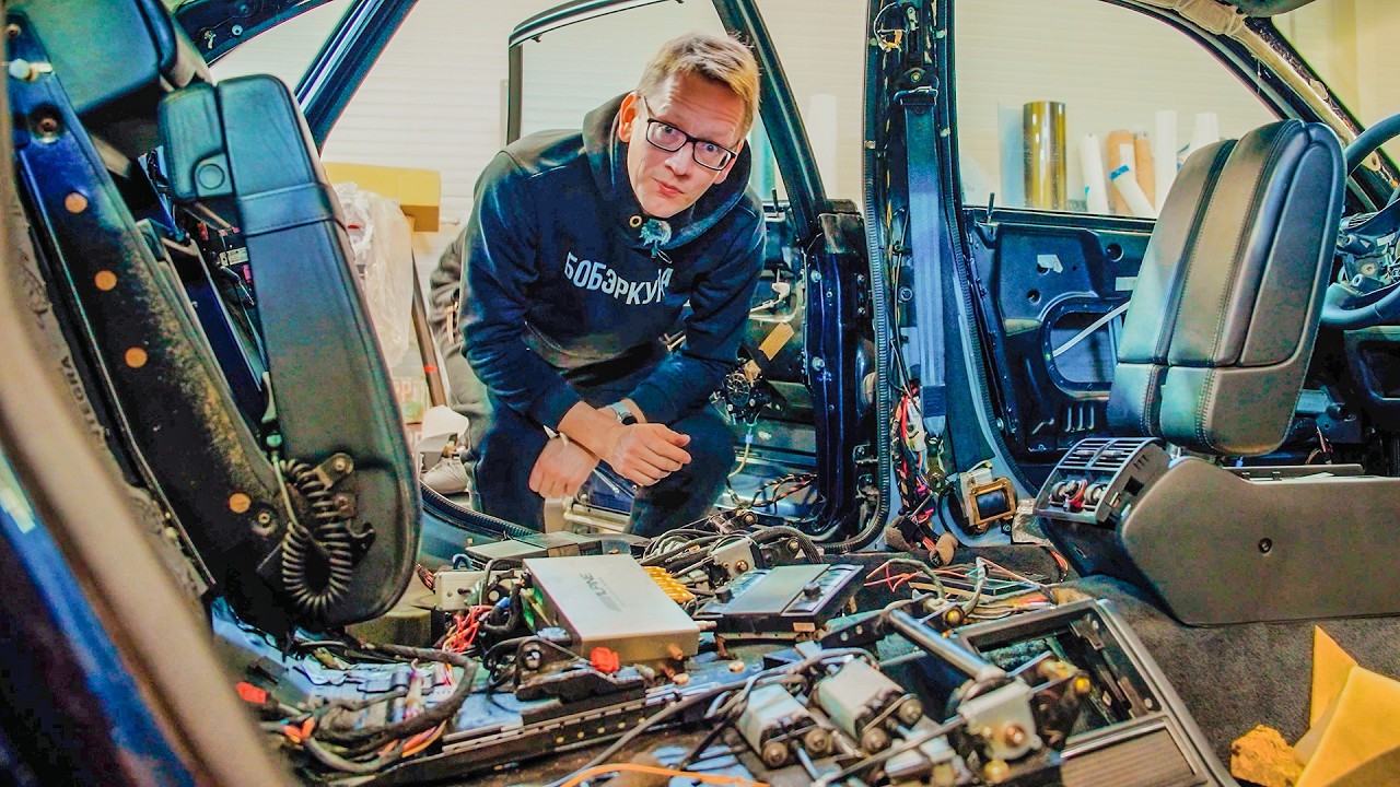 ЧИНИМ МОРЕ ЭЛЕКТРОНИКИ В СТАРОЙ AUDI A8 W12. СКОРО ВЫЕЗД.