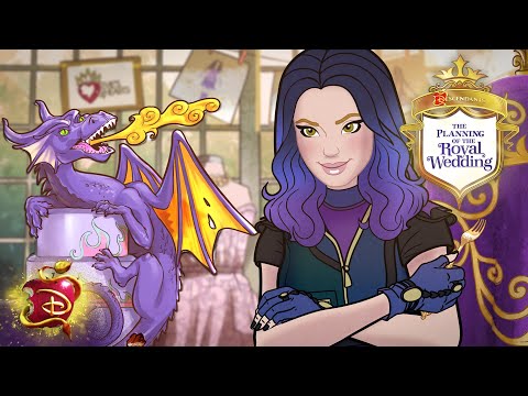 The Perfect Wedding Cake 🎂  | Mal and Ben's Royal Wedding | Descendants