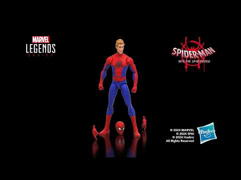 Spider-Man: Across the Spider-Verse Marvel Legends Peter Parker Action Figure Video