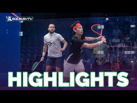 "Too fast for himself" | Crouin v Marche | MARIGOLD Singapore Squash Open 2022 | RD2 HIGHLIGHTS