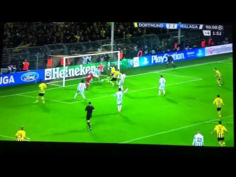Dortmund vs Malaga highlights