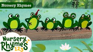 Five Little Speckled Frogs 🐸 Kids Counting Songs | Nursery Rhymes 123 gameplay video by BSDS5298, 1:49 duration