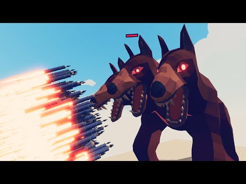 CERBERUS vs EVERY GOD | Totally Accurate Battle Simulator-TABS