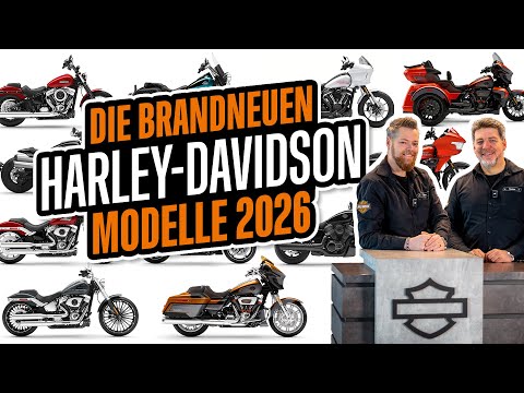 Neue Harley-Davidson Modelle 2026 – kurz erklärt | Thunderbike