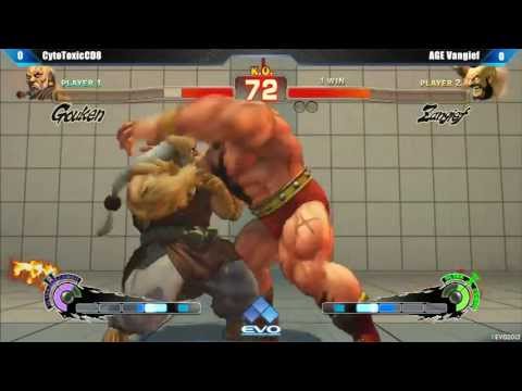 [EVO 2013 SSFIV AE] CytoToxicCD8 (Gouken) vs AGE Vangief (Zangief)