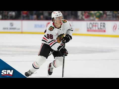 Blackhawks' Connor Bedard Puts On The Brakes And Snipes vs. Penguins
