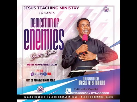 4 IN ONE GREAT RESTORATION SUNDAY SERVICE-DEDICATION OF ENEMIES/RAISING  ALTAR.