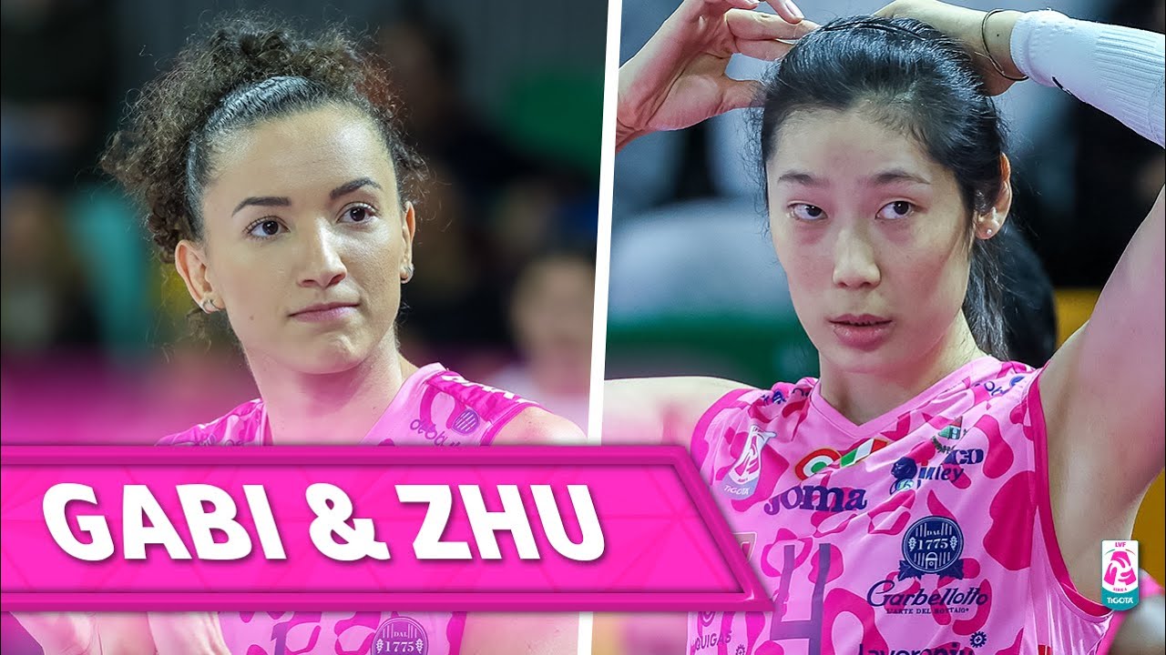 GABI & ZHU TING, All Points in Big Match Scandicci - Conegliano | Lega Volley Femminile 24/25