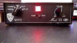 Scientific Prototypes/SP Mark VII Siren (1970s/1980s NYPD)