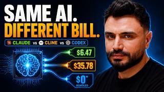 Claude Code vs Cline vs Codex: Why the Same Task Costs So Much More