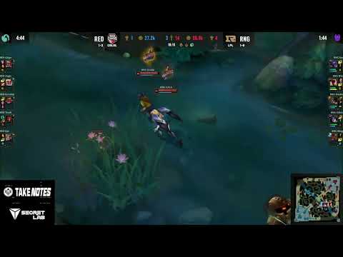 RNG GALA SECOND PENTA KILL !!!!!!!! MSI 2022 RNG VS RED