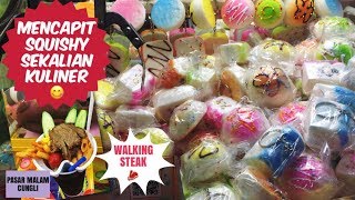 CAPIT SQUISHY DAN KULINER (WALKING STEAK) CLAW MACHINE # 夾娃娃