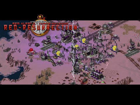 Red Alert 2 | Red Resurrection mod - Allied vs Soviet Brutal Ai