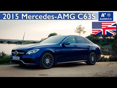 2015 Mercedes-AMG C63S (W205) - Test, Test Drive and In-Depth Car Review (English)