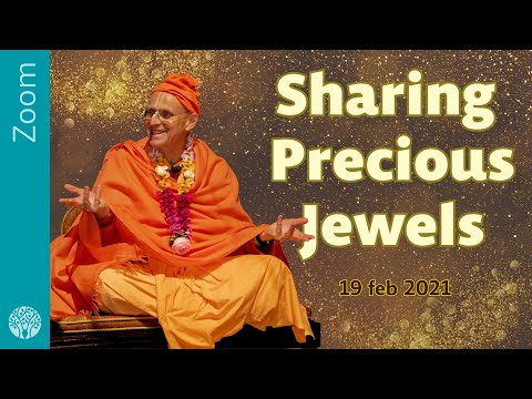 Sharing Precious Jewels - Zoom, 19 feb 2021