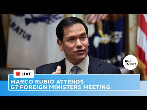 G7 foreign ministers live: Marco Rubio holds bilateral meeting with France's Jean-Noël Barrot
