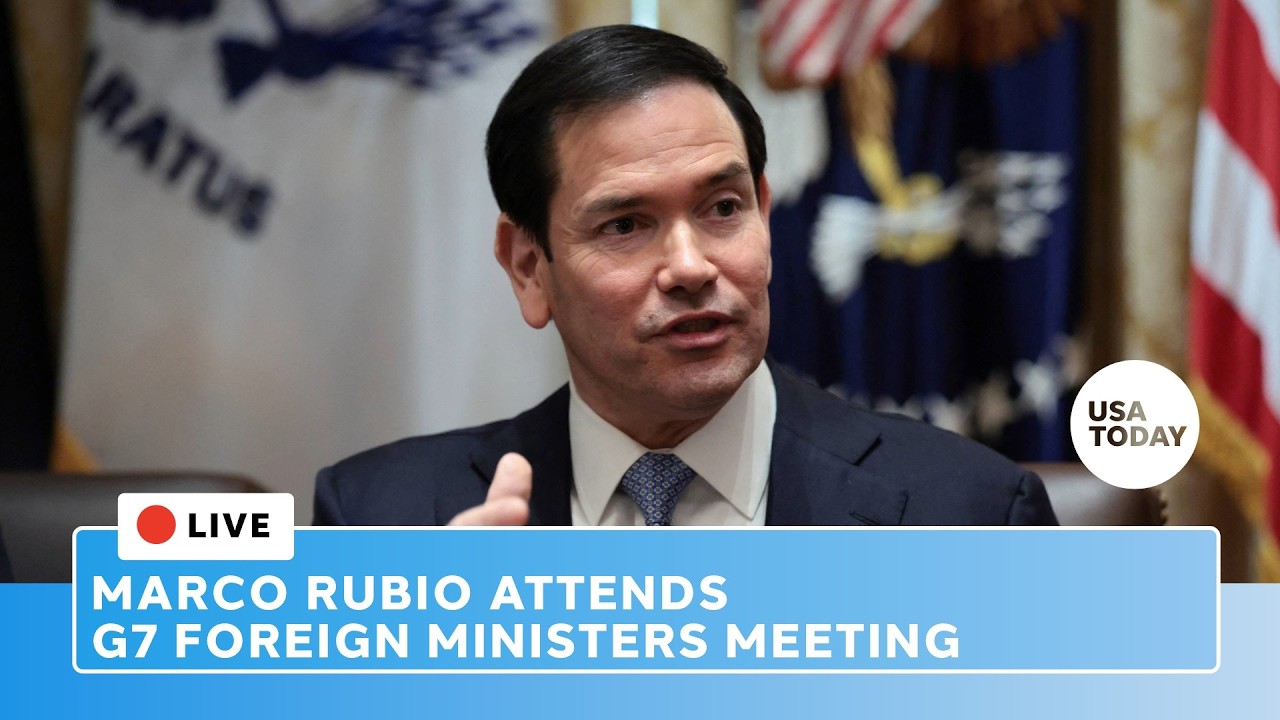 G7 foreign ministers live: Marco Rubio holds bilateral meeting with France's Jean-Noël Barrot