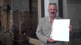 Emile Ur-Cousin Farah and his Award