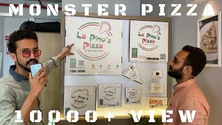 Biggest Pizza | La Pino'z 24" pizza | Lapino'z Ahmedabad |Food Game Karan Mevada