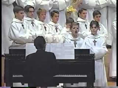 Choir singing 