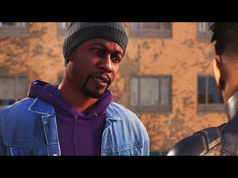 Spider Man 2 - Miles Morales Meets Up With His Uncle The Prowler
